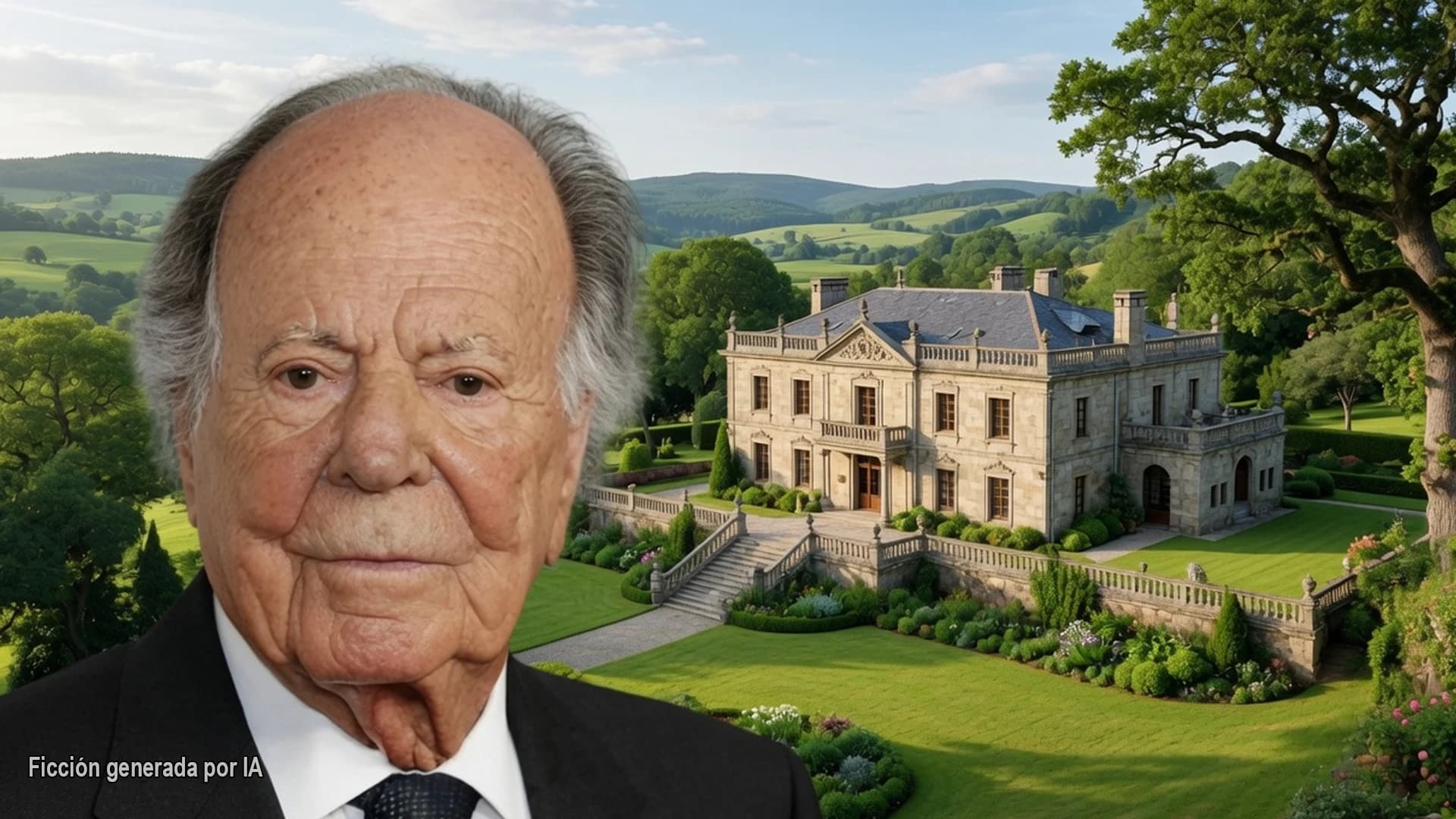 Julio Iglesias y Miranda Rijnsburger venden su finca en Galicia
